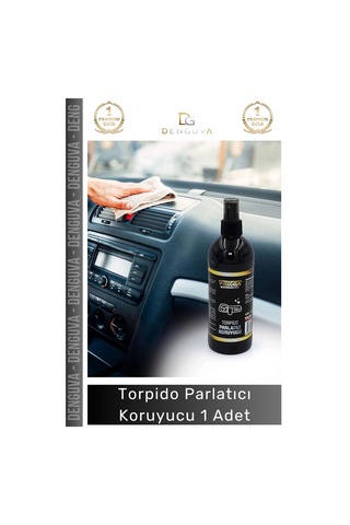 Torpidoparlatıcı Fulcar Göğüslük Yüzey Uv Korumalı Çatlama Önleyici Yüksek Kalite 410ml Torpido Par
