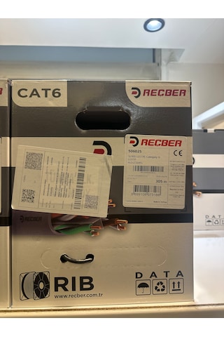Reçber Cat 6 Sl 400 U23 Pe 4 2 2 23 Awg 305 M. Siyah Dış Ortam Reçber Cat 6 Sl 400 U23 Pe 4 2 2 23 Awg 305 M. Siyah Dış Ortam
