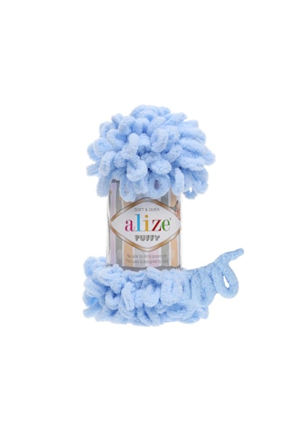 Alize 5 Adet Puffy El Örgü Ipliği 5'li Paket - 100 Gr. 9 Mt. Parmak Örgü Ipi - Şevval Tuhafiye 183
