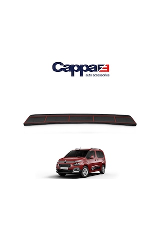 Cappafe Citroen Berlingo Arka Tampon Eşiği Koruma Parlak 2019› N11.19515