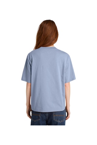B0a5rzxb881-r Timberland Stack Logo Short-sleeve Tee Kadın T-shirt Mavi B0a5rzxb881-r Mavi