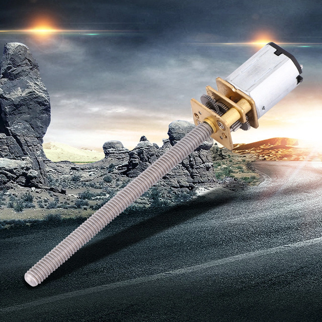 Yaleker 12v M4x55mm Mil N20 Redüksiyonlu Motor, 30-1000rpm Hız Aralığı, Dayanıklı Ve Yüksek Doğruluk