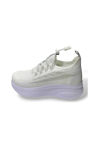 Tutınom Unisex Ortopedik Yumuşak Taban Günlük Yazlık Sneaker Spor Ayakkabı Beyaz