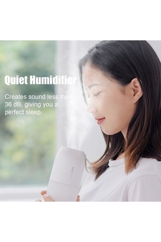 Dancemonkey Usb Taşınabilir Nemlendirici - 2 Püskürtmeli, Led Işıklı, Otomatik Kapanma, Ev & Araç