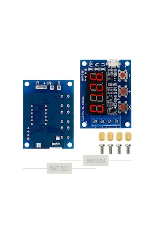 Lumaworld Zb2l3 Led Dijital Akü Test Cihazı 18650 Lityum 36v 3a Deşarj Kapasite Ölçer