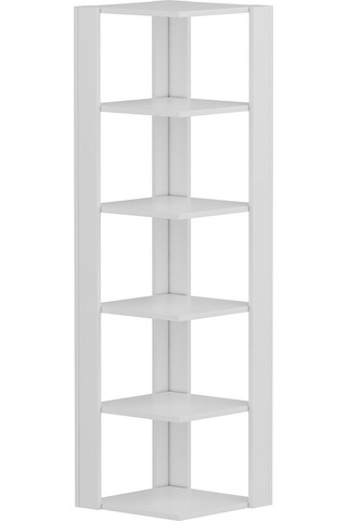 Ankle Köşe Rafı, Kitaplık - Parlak Beyaz