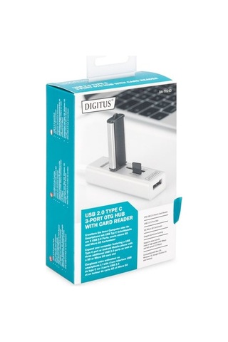 Digitus DA-70243 Type-C - 3xUSB2.0/Kart Okuyucu