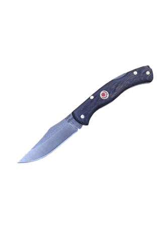 El İşçiliği Kamp Çakı N690 Çelik 7cm Gri - Kahverengi