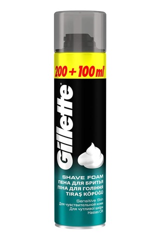 Gillette Sensitive 300 Ml Tıraş Köpüğü Sku: Smg8690010430274