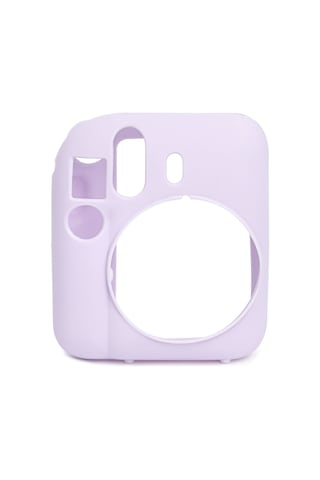Instax Mini 12 Makine Uyumlu Lila Koruyucu Silikon Kılıf