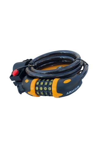 Armor 406Mv Değişebilir Şifreli Motosiklet Ve Bisiklet Kilidi N11.2589