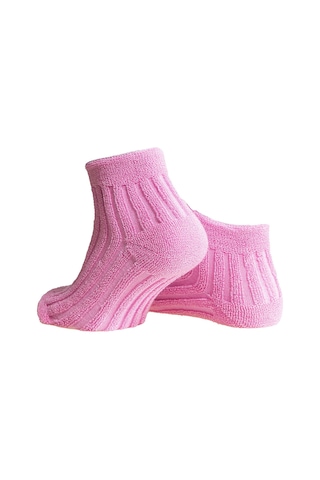 U&me Kadın Uyku Çorabı 3'lü Set 36-40 Pembe Renkli