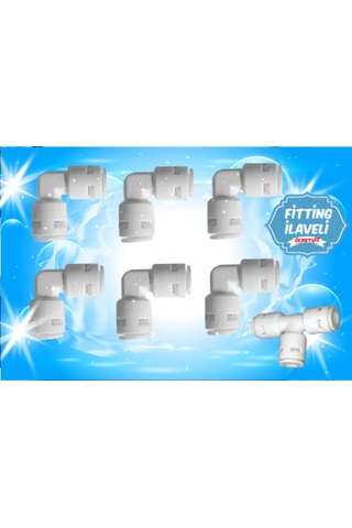 Inline Kapalı Kasa Tüm Su Arıtma Cihazlarına Uyumlu 5'Li Filtre - 504676024