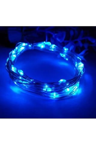 Peri Led 3 Metre Pilli Mavi Renk Dekoratif Aydınlatma 1.kalite Mavi