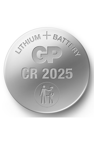Gp Cr2025 3v Lityum Düğme Pil 20'li Kart 20 Adet Pil