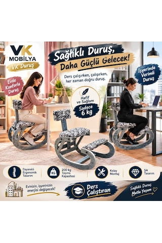Ergonomik Sandalye Siyah