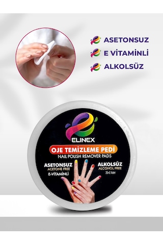 Elinex E-vitaminli Oje Temizleme Pedi