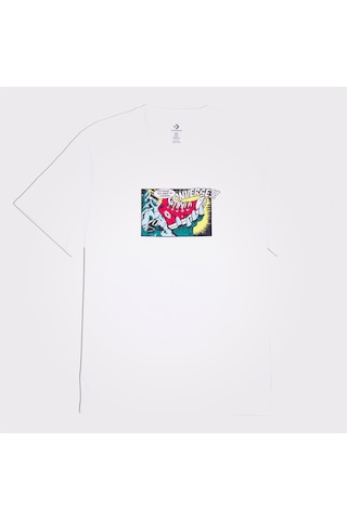 Converse Comic Erkek Beyaz T-shirt