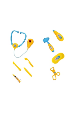 Doktor Seti Oyuncak Işıklı Sesli 10 Parça Çantalı Mavi