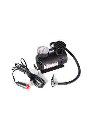 Xindoker 12v 130w 300psi Araç Lastik Pompa, Mini Taşınabilir Abs Motorlu Sıkıcı, Spor İğnesi Ve Uyumlu Uçlar İle By-263