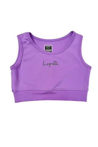 Nurbebe Şort Etekli Crop Kız Çocuk Sporcu Takım Mor