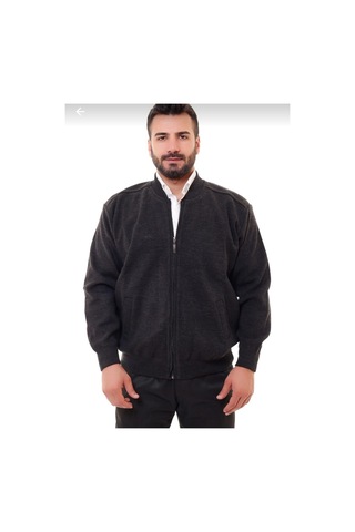 Bawcompany Erkek Çelik Örgü Içi Astarlı Hırka Gri