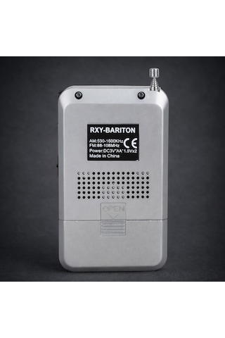 Rxy-bariton Cep Radyosu Fm/am Radio Analog Pilli