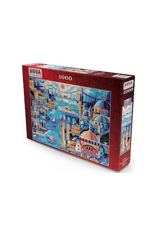 Nova 1000 Parça Panoramik İstanbul Manzarası Puzzle