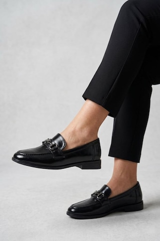 Pierre Cardin Papuçcity Fancy 03443 Kadın Günlük Babet Ayakkabı Sıyah