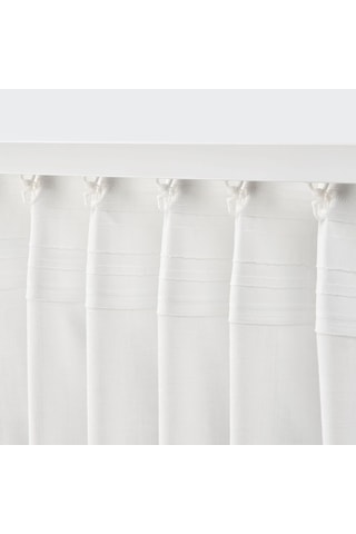 Tül Perde/2 Kanat, Beyaz, 145x300 Cm beyaz