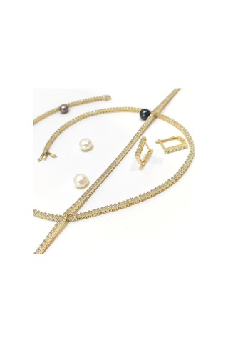 Altın Ürünler Tam Tur Su Yolu Set Takım 14 Ayar Altın