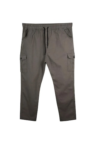 Kargo Cepli 100 Kilo-180 Kilo Arası Için Uygun Erkek Büyük Beden Gabardin Pantolon Toprak