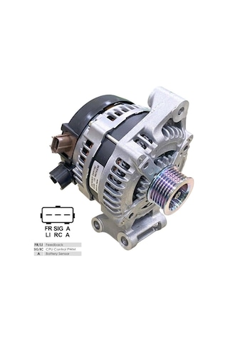 Denso 12v Alternatör Dinamo 120 A Fr-sıg-a Ford C-max/focus C-max/focus Iı-volvo C30/s40 Iı/v50