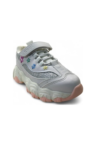 Cool Bella Kız Çocuk Okul Öncesi Rahat Sneaker Beyaz