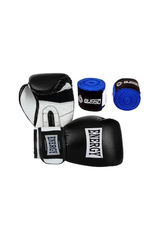 Busso Energy Force II Boks Eldiveni + Bandaj