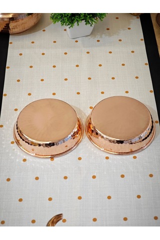Modabakır Bakır Çerez Kase 2'li Model:4569852