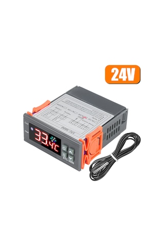 Qingmipy Stc-3000 24v Sucul Yumurta & Deniz Ürünleri Soğutucu İçin Dijital Sayısal Mikroişlemci Sıcaklık Kontrol Cihazı