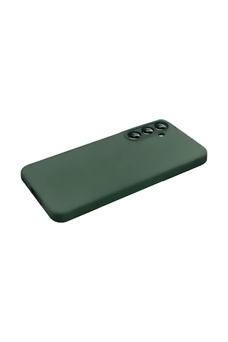 Uray Store Samsung Galaxy Uyumlu S26 Plus First Silikon - Koyu Yeşil