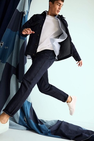 Defacto Relax Tapered Fit Dar Paça Jean Pantolon G1195ax25aunm34 Mavi