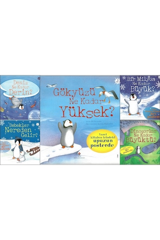 Tübitak Okul Öncesi Penguen Pipkin Ciltli 5 Kitap Set 3+ Yaş Tübitak Okul Öncesi Penguen Pipkin Ciltli 5 Kitap Set 3+ Yaş