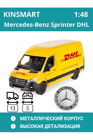 Kınsmart Metal Mercedes Sprinter Dhl Makinesi 177938496 Gri