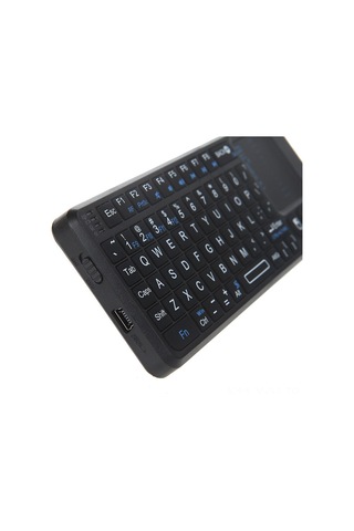 Geeksen Rii Mini X1 Kablosuz Klavye Ve Dokunmatik Panel - Pc, Tv, Android İçin 3'ü 1 Arada 112 Karakter