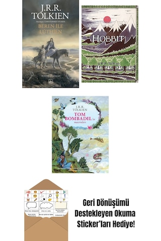 Beren İle Luthien + Hobbit Özel Ciltli Baskı + Tom Bombadil İn Maceraları Özel Ciltli Baskı
