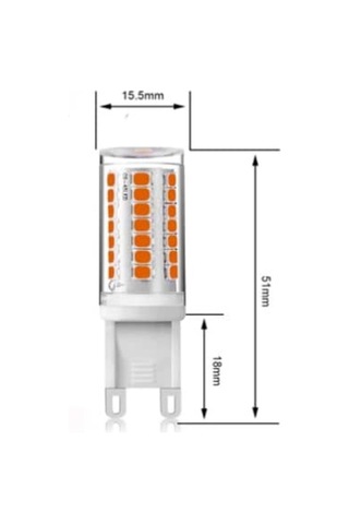 3 W G9 Led Kapsül Ampul 220v Beyaz Ct-4249-b Beyaz Işık G9 Led Ampul 3 Watt Yok A'dan G'ye F Cn Uğur