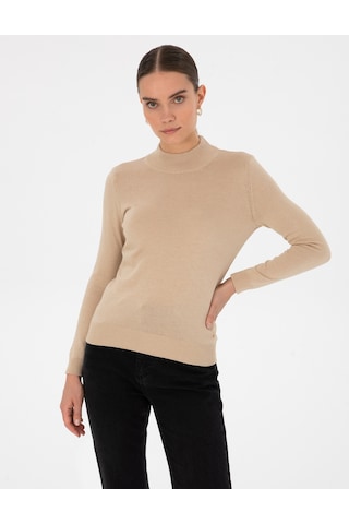 Pierre Cardin Kadın Bej Kazak /triko 50315768-vr011 Bej