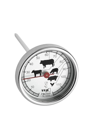 Paslanmaz Çelik Gıda & Bbq. Et. Mangal Termometresi