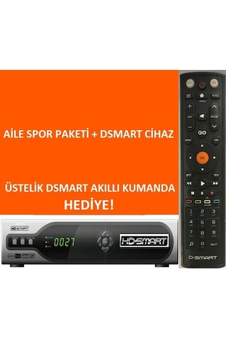 D-Smart Kutu Paket Kampanyası Aile Spor Paketi