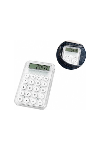 Powermaster Pm-25419 Beyaz Mini Hesap Makinesi Diğer