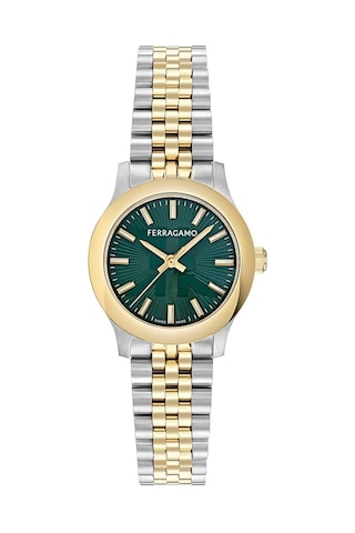 Ferragamo Sfty00225 Kadın Kol Saati Metalik Gri