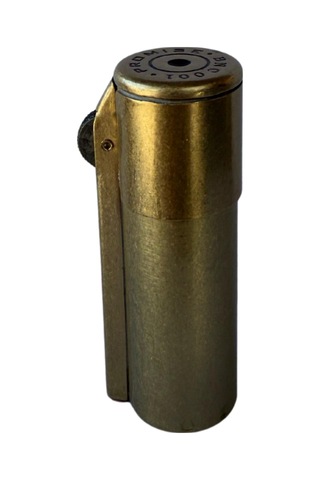 Promise Fırçalı Gold Yandan Kapaklı Tek Alevli Metal Benzinli Çakmak